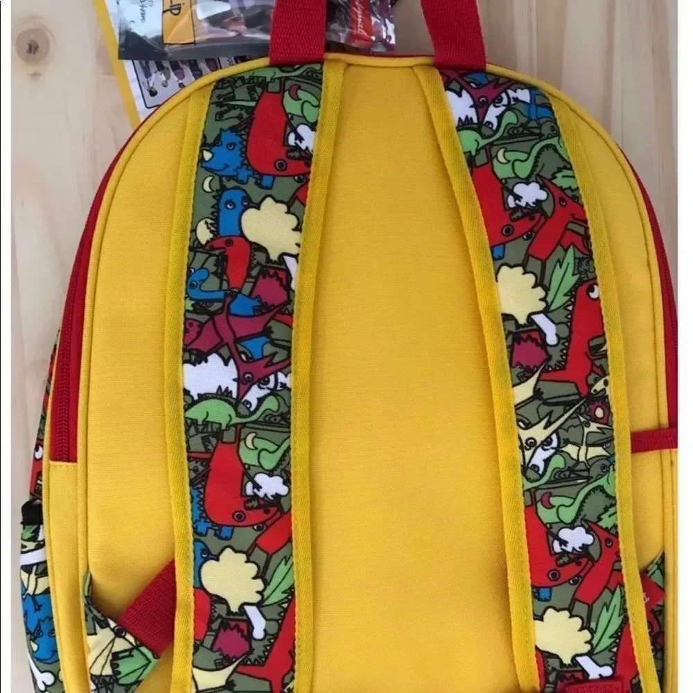 BABYMEL LONDON ZIP AND ZOE DINO MIDI BACKPACK WITH KEYRING 3+ ENGLAND